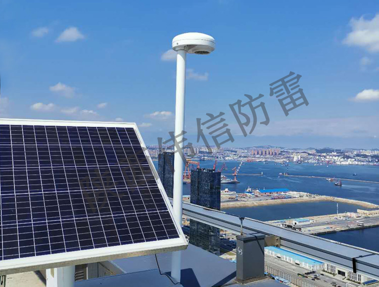 碼頭港口雷電預警系統(tǒng)現(xiàn)場圖