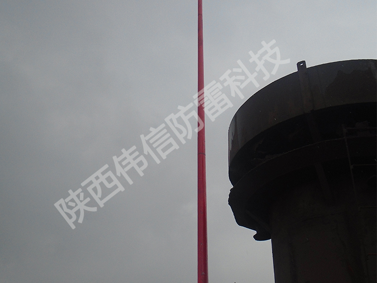 16米玻璃鋼避雷針，工廠專用抗干擾防側(cè)擊絕緣避雷針產(chǎn)品展示六